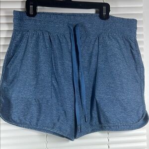 Athletic Works Blue Athletic Shorts Relaxed Fit